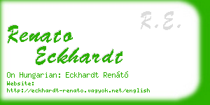 renato eckhardt business card